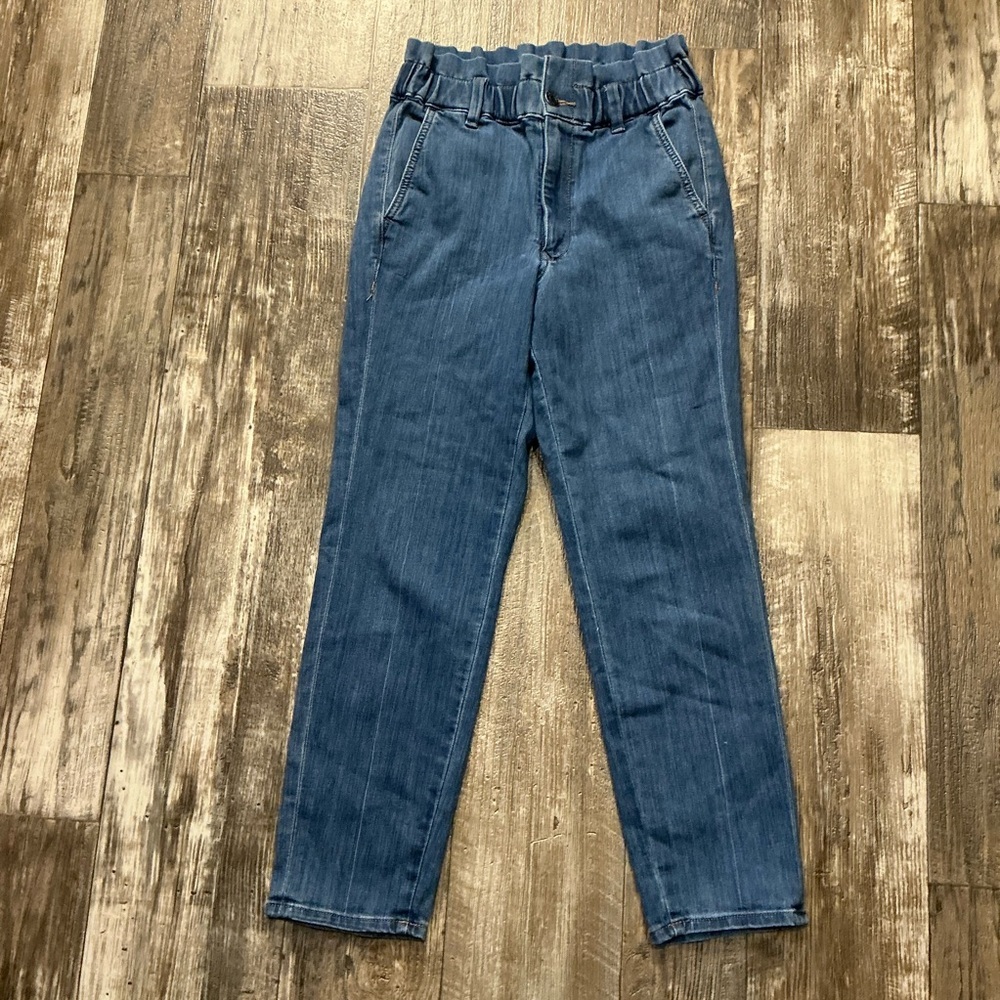 Express Blue Ankle Jeans for Women Size 4R